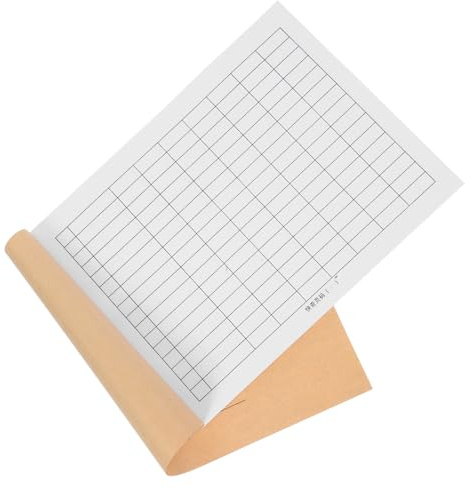 TOGEVAL Libro di Registrazione Inventario per Uso Commerciale e Gestione Finanziaria, Fogli in Carta a Quadretti, Design Professionale per Ufficio e Casa