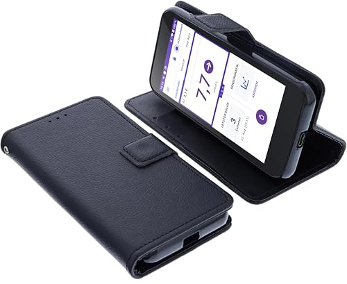 foto-kontor väska bok för Omnipod 5 fodral skyddsfodral, Svart bok