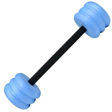 Set Manubri Acquatici 2 In 1 - Bilanciere E Manubri Aqua Fitness Con Barra Di Collegamento - Fai Da Te Per Ginnastica Acquatica In Schiuma EVA - Perfetti Per Allenamenti In Piscina, Riabilit