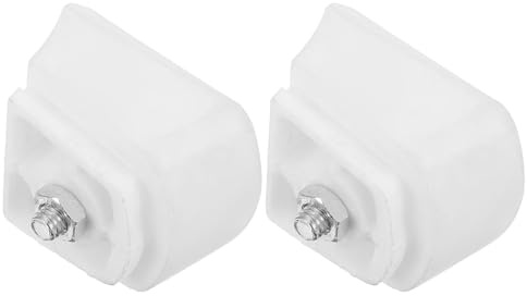 SHINEOFI 2 Piezas Pastillas de Freno para Patines en Línea de Goma de Color, Sistema de Frenado Rápido y Compatible Varias Marcas, Tamaño 4.50x4.00x2.60cm para Uso en Caminos Exteriores y