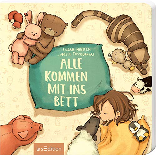 Alle kommen mit ins Bett: Das beliebte Einschlafbuch von der Erfolgsillustratorin Joëlle Tourlonias für Kinder ab 24 Monaten (Einschlafbücher)
