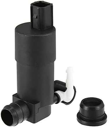 A ABSOPRO Coche Parabrisas Lava Motor Bomba para Ford Focus - 2 uds Negro