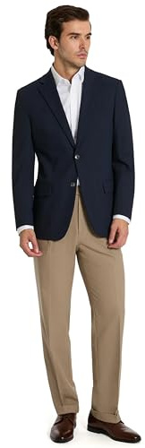 Michael Kors Navy Twill Classic Sport Coats|Navy,46S