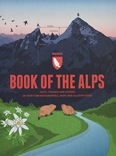 Book of the Alps: Facts, figures and stories in over 1000 infographics, maps and illustrations