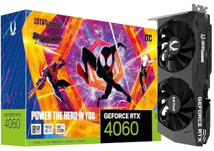 ZOTAC Gaming GeForce RTX 4060 OC Spiderman Edition
