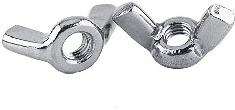 10pcs DIN315 Tuecas de Mariposa Tuercas con Dos Alas Kit de Tuercas de Sujetador M3 / M4 / M5 / M6 / M8 (M5)