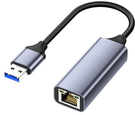 HENGBIRD Adattatore USB LAN 3.0 Ethernet da 1000 Mbps, USB a RJ45 Gigabit Ethernet LAN, compatibile con Surface, MacBook, laptop, PC con Windows 11/10/8.1/8, macOS, Linux