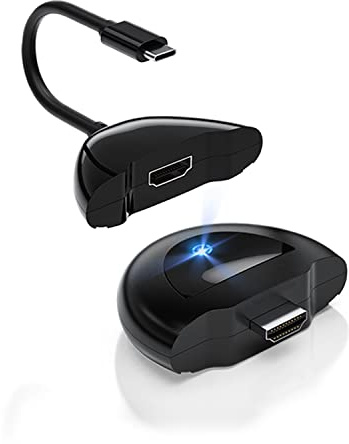 AIMIBO Wireless HDMI Sender und 2 Empfänger 4K Decoding 5,8G - HDMI Funkübertragung, HD Video Streaming bis zu 50 M Von Laptop, PC, TV Box, Kamera auf mehrere TV, Beamer und Monitore - 50M