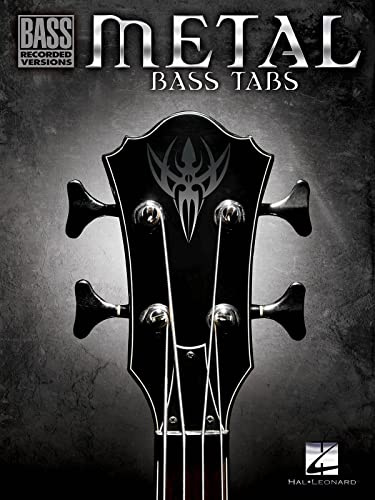 Metal Bass Tabs: Songbook für Bass-Gitarre (Bass Recorded Versions)