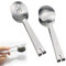 Edelstahl Teebeutelzange,2 PCS Leichte Edelstahl Teebeutel Zange Langer Griff Teebeutel Greifer Teedruckklemme Hitzebeständige für Teebeutel Eiswürfel und Zuckerwürfel