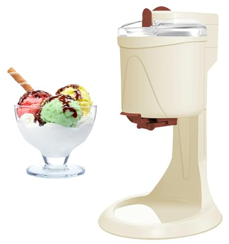 ELIKBH Machine à crème glacée Molle Machine à crème glacée Molle Milkshake Machine au Yaourt et au Sorbet pour la Cuisine de Bricolage à Domicile