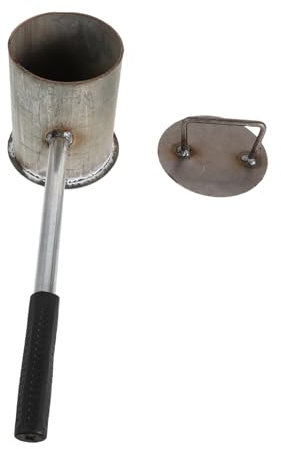 UKCOCO Extintor De Urna Extintora De Acero Tapa Rápida para Incendios Cubo para Cenizas De Fogata Equipo De Seguridad contra Incendios para Camping y Barbacoa