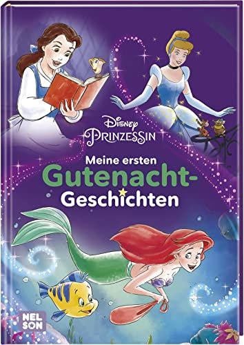 Disney Prinzessin: Meine ersten Gutenacht-Geschichten: Vorlesegeschichten ab 3 Jahren | Mit 6 Originalfilmgeschichten (Disney Prinzessin: Komm mit ein eine zauberhafte Welt!)