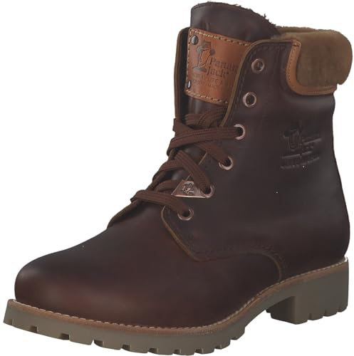 Panama Jack Women's Boots, Panama 03 Igloo Trav B26, Cuero/Bark, 39 EU