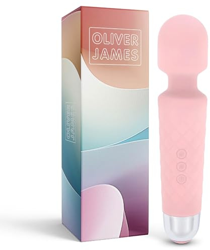 Oliver James Vibrator Sex Toy - Discreet, Rechargeable, 20 Modes, 8 Speeds