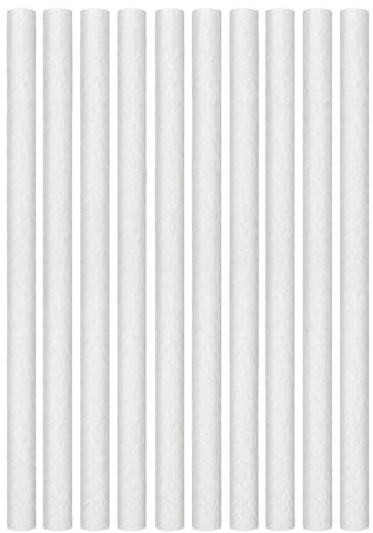 Fibreglass Torch Wick - 10 Pieces Outdoor Oil Lamp Replacement Wicks, Wine Bottle Igniter | Patio Light Refill Parts, Garden Lantern Burner for Flame Decoration, Backyard Accessory Material