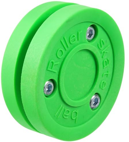 DECHOUS Pelota de Hockey de Plástico para Entrenamiento Rodadura Estable y Control Preciso para Hockey Interior y Seco Mejora Técnica y Equilibrio Deportivo