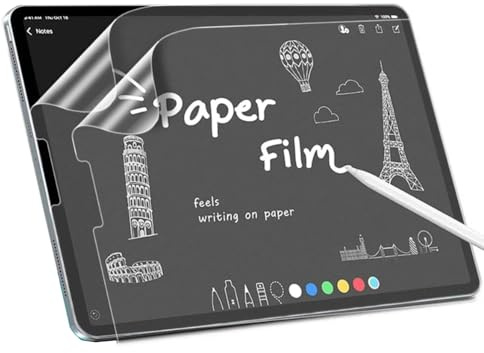 CUFEREDU 2pcs sensación de papel Protector de Pantalla para Laptok Android 15 Tablet 10 pulgadas 10,36 Dibujo de Escritura Mate Anti-reflejo Anti-huella Digital con lápiz como en papel