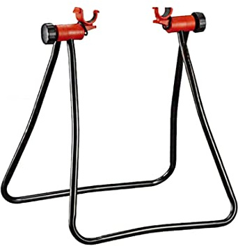 Licsaliwe Foldable Aluminum Bike Repair Stand for Maintenance – Portable Height Adjustable Bicycle Floor Stand for Indoor Outdoor Use