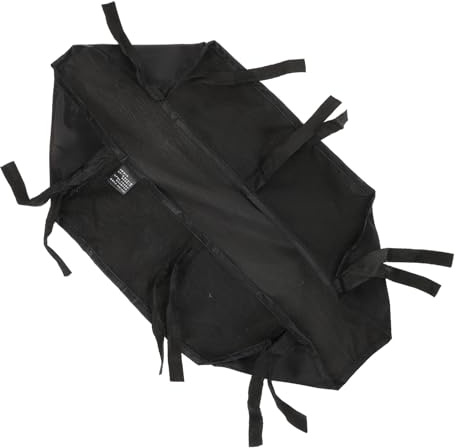 GLEAVI Borsa Organizer per Passeggino Grande Capacità Oxford Nero, Leggera e Fissa Sotto Passeggino, come Regalo per Mamme Durante lo Shopping