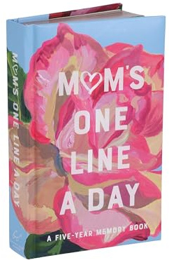 Mum's Floral One Line a Day: A Five-Year Memory Book