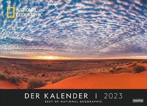Best of National Geographic Calendario 2023, grande calendario da parete XXL paesaggio 2023 con foto mozzafiato 68 x 49 cm formato orizzontale.