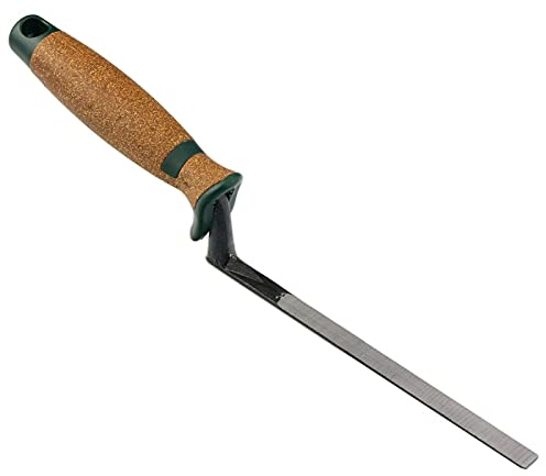 Super Profi Fugeisen 10 mm, Fugenkelle handgemacht, aus einem St. geschmiedet konisch geschliffenes Blatt, Kork Griff