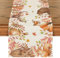 Artoid Mode Sikahirsch Eichhörnchen Vögel Tiere Blätter Herbst Tischläufer, Saisonnal Küche Tisch Dekoration Drinnen Urlaub Party Dekor 40x140 cm