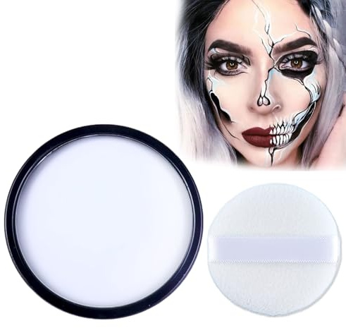 Pintura Corporal Cara Halloween Profesional Body Paint para Adultos Niños Complementos Maquillaje Halloween