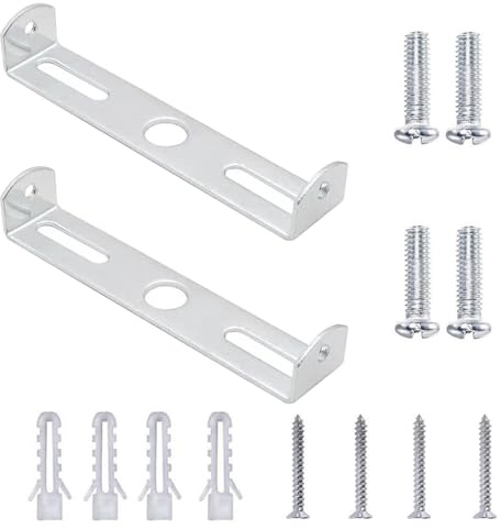 ZTWLEED 2 Piezas Placa de Fijación 95 mm para Lámpara y Accesorios de Iluminación de Techo,Soporte Luminaria Techo con Tornillospara Suspensión de Iluminación Araña