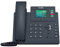 Yealink SIP-T33P - Telefono entry-level IP Power over Ethernet, con 4 linee, HD Voice e display LCD a colori da 2,4, retroilluminato, 320 x 240 pixel, colore: Nero