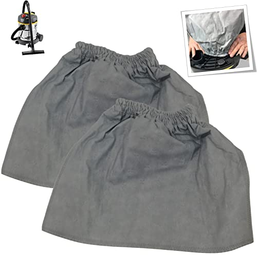 Parpyon® Filtri panno per Aspirapolvere LAVOR Accessori Bidone aspiratutto Aspiracenere - Apiraliquidi Lavor wash Filtro Panno, Sacchetti, Tubo, Spazzole, Bocchette, ricambio… (2 Filtri)