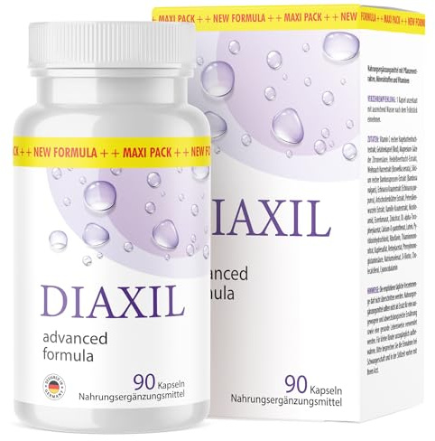 Diaxil cápsulas - Extracto de fruta de saúco rico en vitamina C - el compañero perfecto para su día a día - Contenido 90 cápsulas 1x