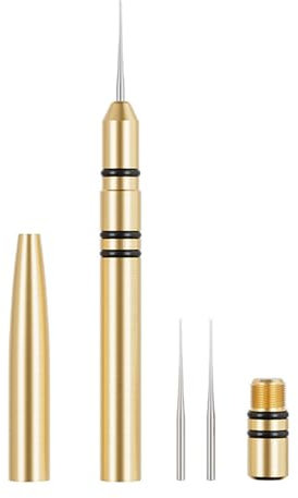 yabaikekeji Uhrenreparatur-Kits, Ölstifte für langanhaltende Bewegung, Gesundheit, Uhrenöler, Messing-Ölstifte, Uhrenöler