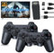 Wireless Retro Game Console Stick 4k HDMI Output Built-in 20,000+ Games with 18 Emulators, Plug & Play Retro Video Game Stick for TV, Dual 2.4GHz Wireless Controller, 64G