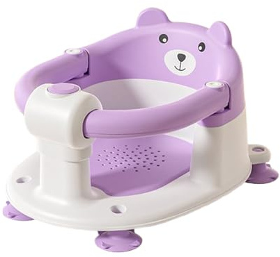 Weqizuerqi 41x32x24 Cm Seggiolino Da Bagno Seggiolino Da Bagno Per neonatis Seggiolino Per Bambini Per Doccia Seggiolino Da Vasca In PP Con 4 Ventose Antiscivolo E Portatile Per neonatis Dai 6 Mesi