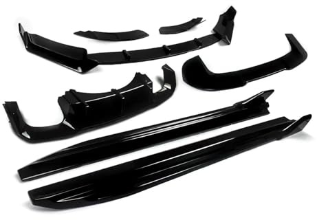 Bakre Diffusor Stötfångare För BMW F85 För X5M Sport 2014 2015 2016 2017 2018 SUV Body Kits Front+Bakre Läpp Sidokjol Spoiler Bakre Stötfångare