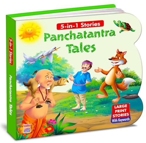 Panchatantra Tales (Illustrated) - Story Book for Children - English Short Stories - Bedtime Stories - Moral Stories - Read Aloud to Infants, Toddlers ... Kids 6+ Years Old (Famous Illustrated Tales)