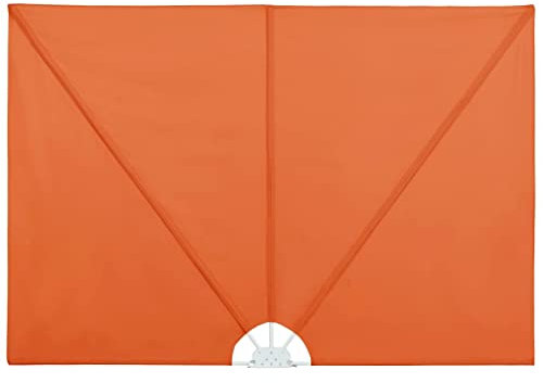 vidaXL Seitenfächer Terrasse 300x200cm Terrakotta Balkonfächer Seitenmarkise