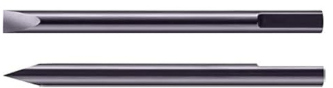 BERGEON 6899-T-060 - Cuchillas de repuesto de acero inoxidable para destornillador relojero (2 unidades, 0,60 mm de diámetro), color blanco