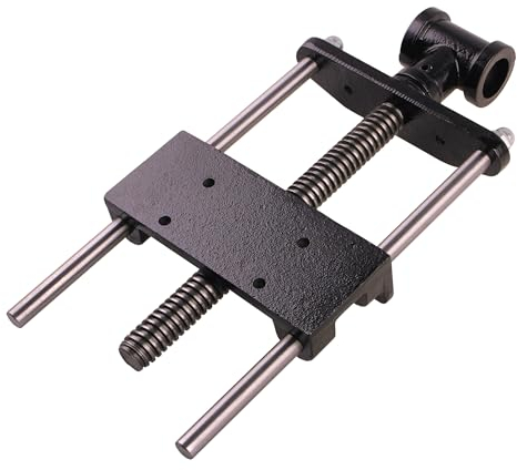 CNCYEAH Holzschraubstock 7/180mm Schraubstock Vorderzange, Spannzange für Hobelbank, Heavy Duty Tischklemme für Holzarbeiten wie Hobeln, Sägen, Stämmen, Tischschraubstock