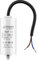 Condensateur 30 uF pour Moteur Monophasé - Utilisation pour Kärcher, Pompe de Piscine, Porte de Garage - 425V/450V/475V - Condensateur de Démarrage/Permanent avec Câble