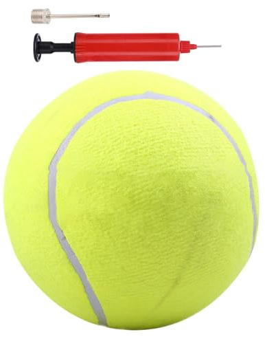 Pelotas de tenis para perros,Pelota de tenis gigante para perros, Pelota gigante para perros Pelota de tenis de gran tamaño, Pelotas de juego para niños, juguetes de pelota para cachorros, int