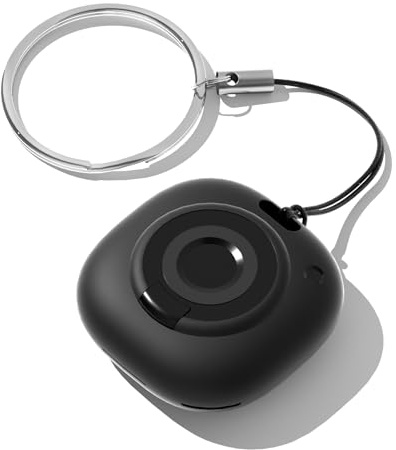 Air Smart Tag Finder Traceur, Compatible Apple « Find My » (iOS Uniquement), pour Valises/Sacs/Clés/Vélos/Cartables, Pile Amovible