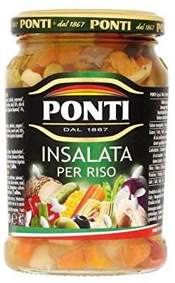 Ponti Relleno Ensalada De Arroz Frío En Las Semillas De Girasol 280 G De Aceite - Paquete de 6