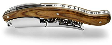 Legnoart – Cavatappi Nebbiolo | Acciaio Inox con manico in legno chiaro