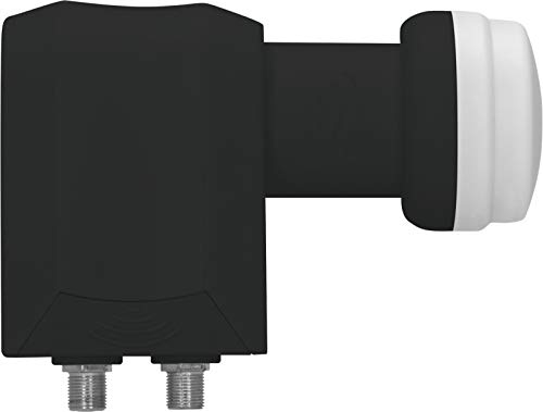 TechniSat 0000/8382 convertisseur abaisseur de fréquence Low Noise Block (LNB) Noir