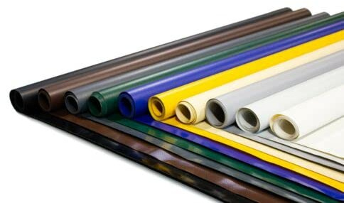 ANKO PLANEN LKW Täckduk 700g/m² PVC-material – extra stark – med och utan ögon – Premium täckduk (Vit, 2,5m x 6m, utan ögon)