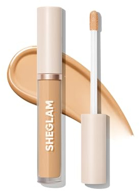 SHEGLAM 12HR Full Coverage Concealer Matte Finish Concealer Stick for Under Eye and Dark Circles - Honey
