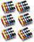 Bergsan 30 Druckerpatronen kompatibel mit Canon PGI-525 CLI-526 für Pixma IP4850 IP4950 IX6550 MG5150 MG5250 MG5350 MG6150 MG6250 MG8150 MG8250 MX710 MX885 MX895 IX6550 MG6100 MG6200